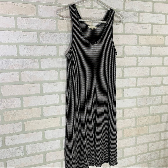 Madewell Striped Scoopneck Knit Tank Dress - Picture 5 of 11